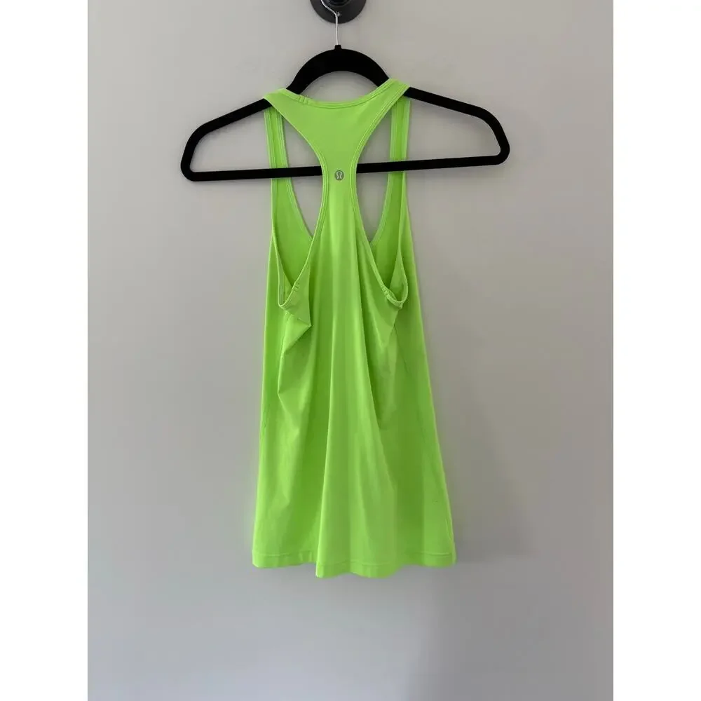 Lululemon Running Is My Happy Hour Racerback Tank Size 6